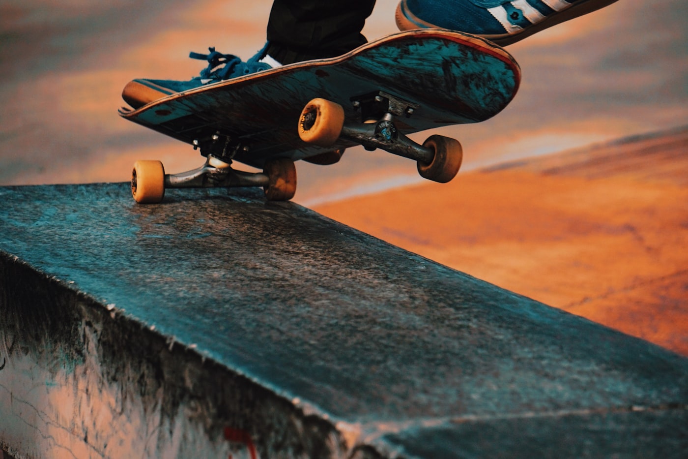 Skateur au bowl